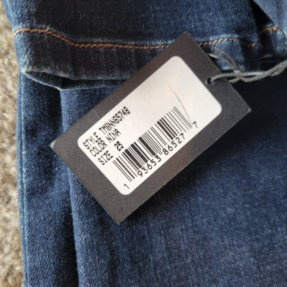 Joe's Jeans New Nina High Rise Skinny Ankle Jeans Size 25 - Picture 3 of 13